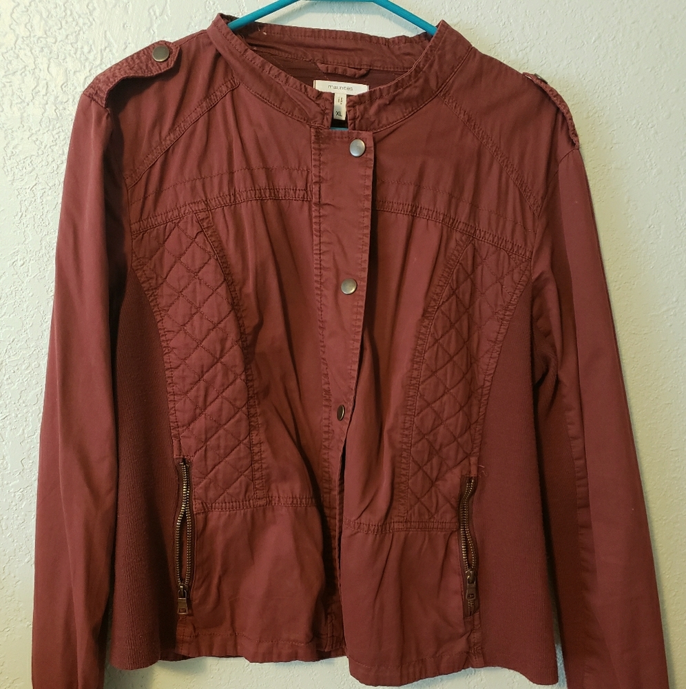 Maroon jacket